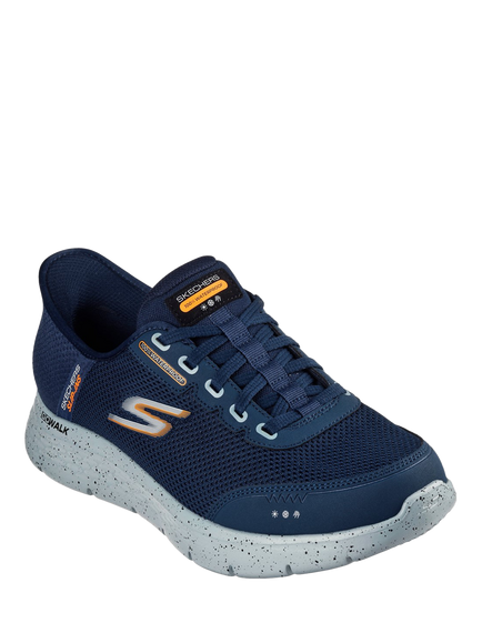 Skechers Hands Free Slip-Ins GO WALK Flex Trainers, Navy - view 2, Navy
