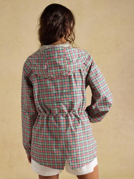 Joules Packable Waterproof Raincoat, Multi - view 2, Multi