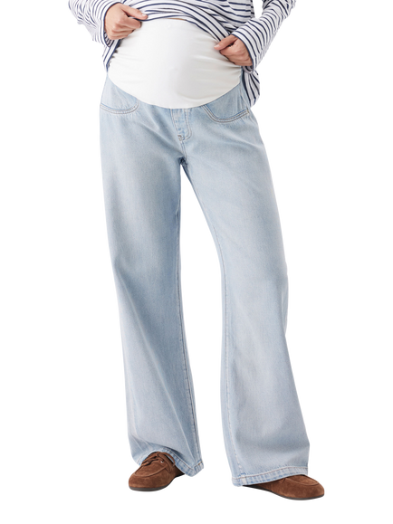 Ripe Billie Over Bump Maternity Jeans, Light Wash, Light Wash