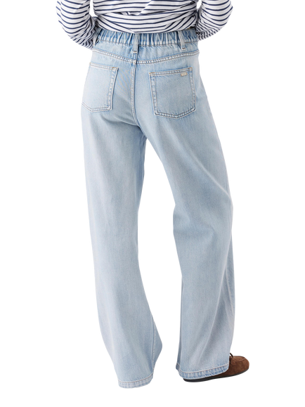 Ripe Billie Over Bump Maternity Jeans, Light Wash - view 2, Light Wash