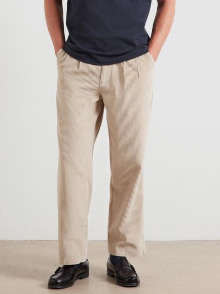 Farah Cotton Corduroy Trousers, Putty, Putty
