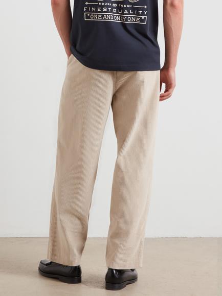 Farah Cotton Corduroy Trousers, Putty - view 2, Putty