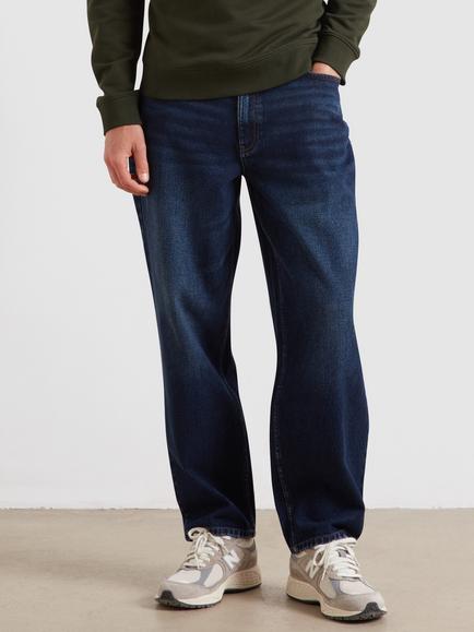 Farah Greenford Loose Fit Jeans, Faded Rinse, Faded Rinse