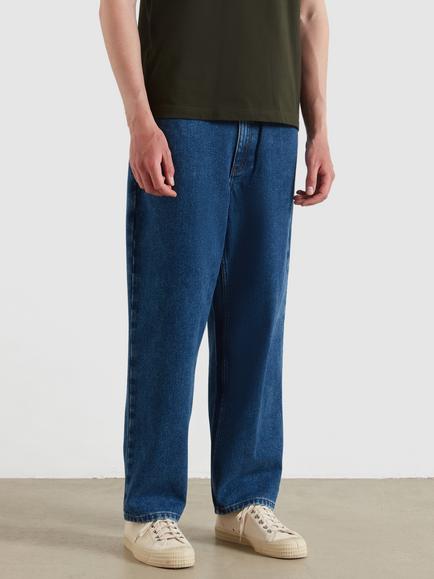 Farah Loose Fit Mid Rise Denim Jeans, Vintage Wash, Vintage Wash