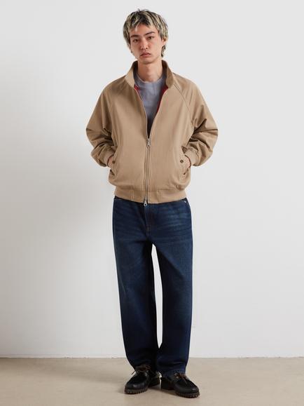 Farah Cotton Harrington Jacket - view 2, Beige