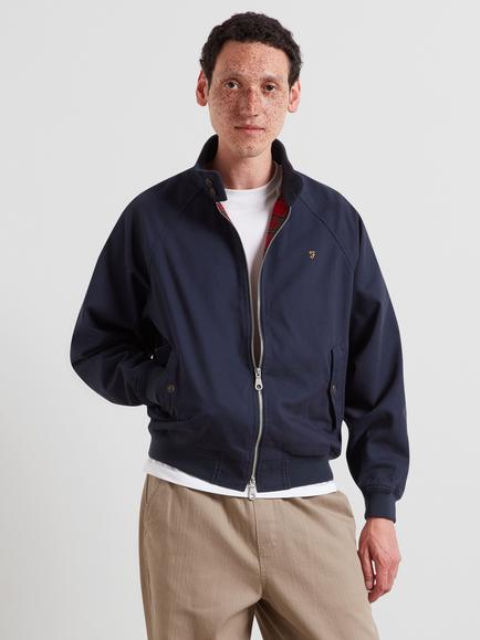 Farah Cotton Harrington Jacket, True Navy