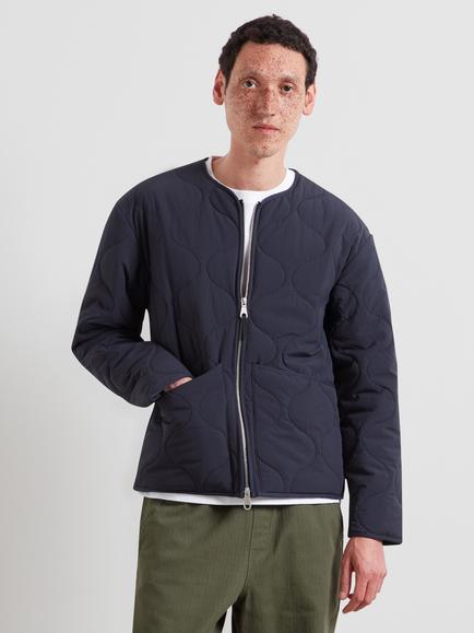 Farah Quilted Jacket, True Navy