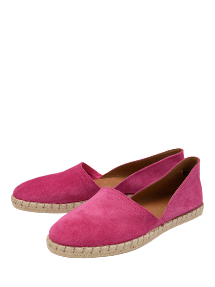 Ravel Pressen Suede Espadrilles - view 2, Fuchsia