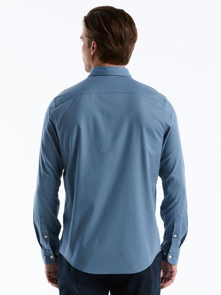 Original Penguin Cotton Rich Shirt, Copen Blue - view 2, Copen Blue
