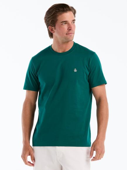 Original Penguin Cotton Regular Fit Short Sleeve T-Shirt, Green