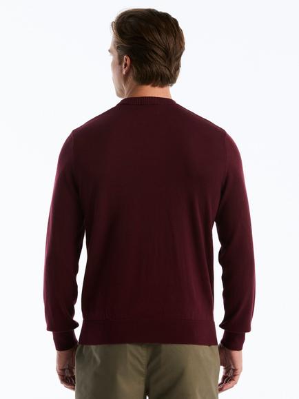 Original Penguin Cotton Jersey Crew Neck Sweatshirt, Port Royale - view 2, Port Royale