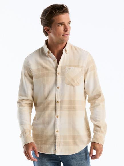 Original Penguin Cotton Overshirt, Birch, Birch
