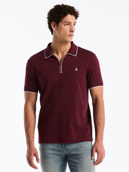 Original Penguin Cotton Polo Shirt, Port Royale Heather, Port Royale Heather