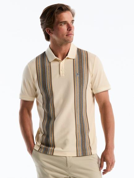 Original Penguin Cotton Rich Polo Shirt, Birch/Multi, Birch/Multi