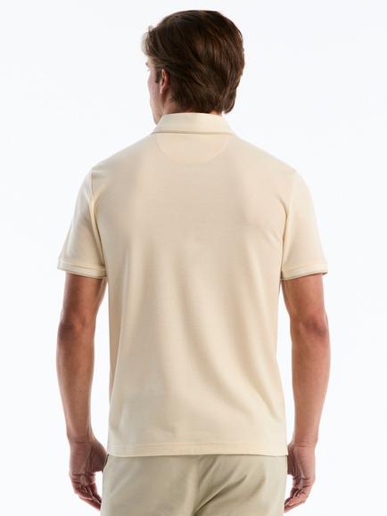 Original Penguin Cotton Rich Polo Shirt, Birch/Multi - view 2, Birch/Multi