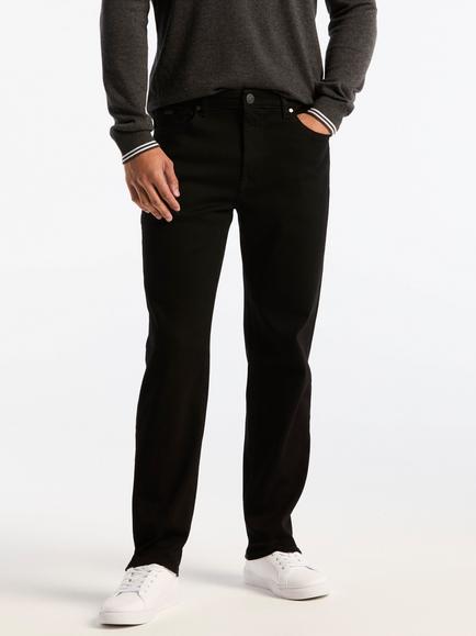 Original Penguin Mid Rise Slim Fit Jeans, Black, Black