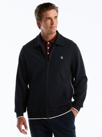 Original Penguin Cotton Blend Sports Jacket, Dark Sapphire, Dark Sapphire