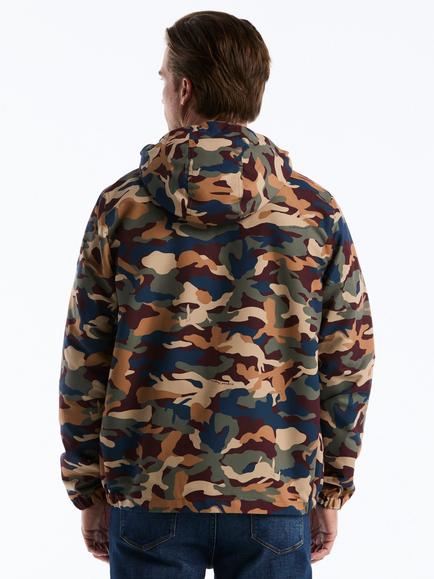 Original Penguin Camo Jacket, Sargasso Sea - view 2, Sargasso Sea