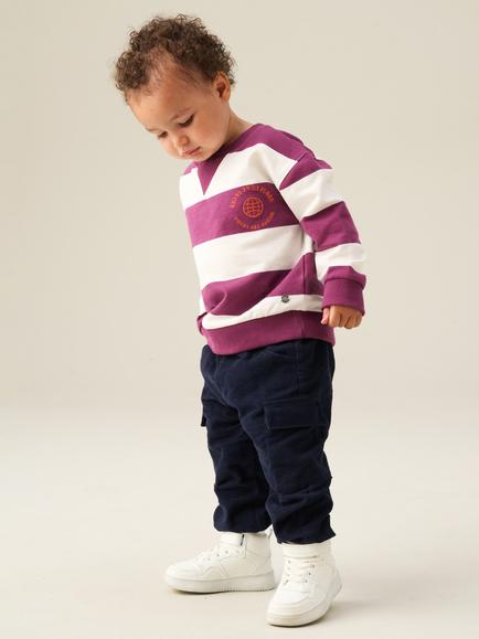Angel & Rocket Kids' Axel Corduroy Trousers, Navy, Navy