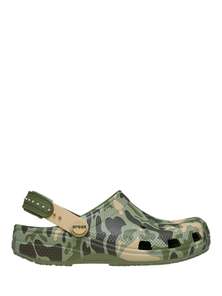 Crocs Kids' Camo Print Clogs, Cargo/Multi, Cargo/Multi
