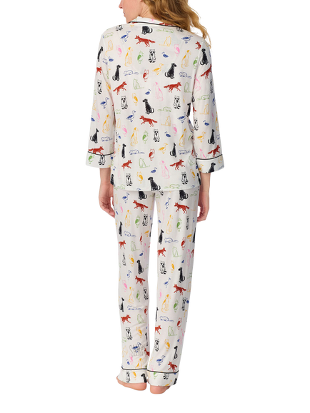 kate spade new york Animal Pyjamas, White - view 2, White