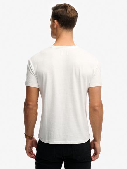 Superdry Classic Pocket T-Shirt - view 2, Lime White