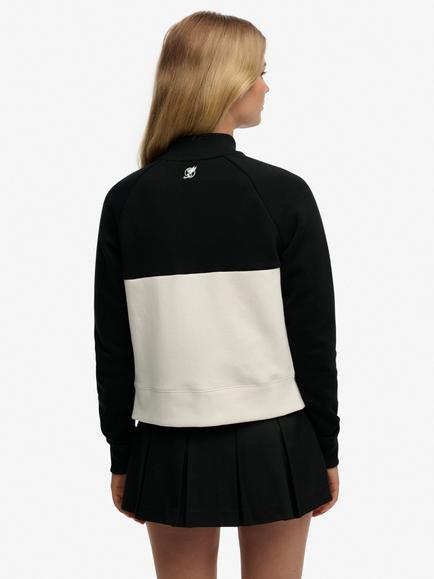 Superdry Athletic Essentials Zip Through Track Top, Black - view 2, Black