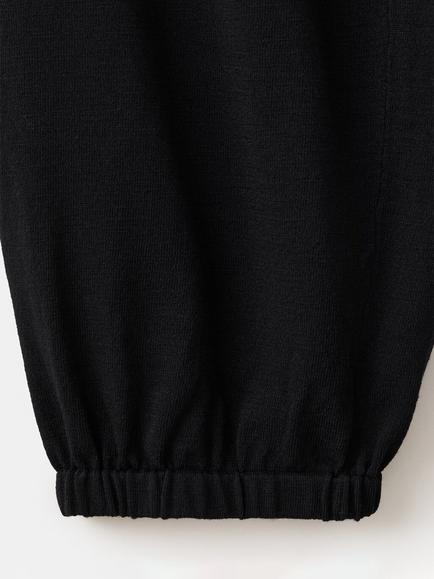 Mango Mid Rise Balloon Joggers, Black - view 2, Black