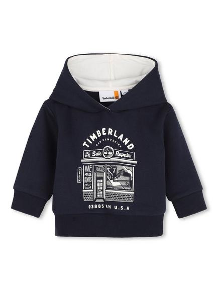 Timberland Baby Hoodie, Navy, Navy