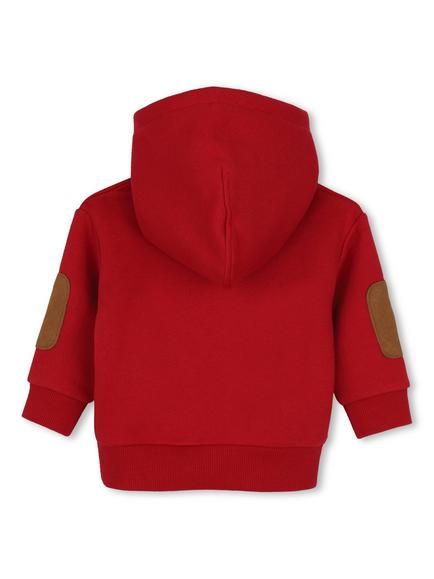 Timberland Baby Hoodie, Red - view 2, Red