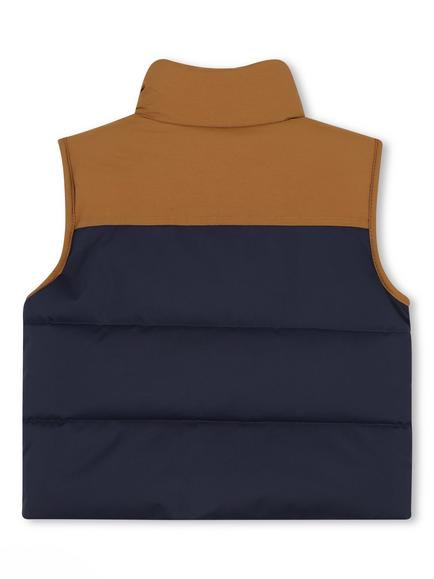 Timberland Kids' Sleeveless Quilted Jacket, Navy - view 2, Navy