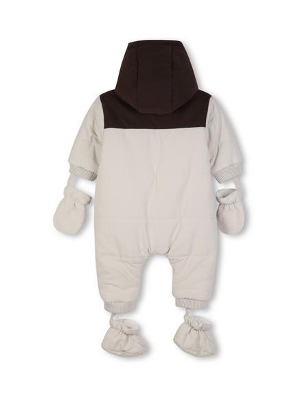 Timberland Baby All-in-One Snowsuit, Pale Stone - view 2, Pale Stone