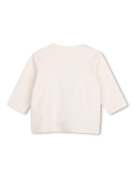 Timberland Baby Long Sleeve Top, Ivory - view 2, Ivory