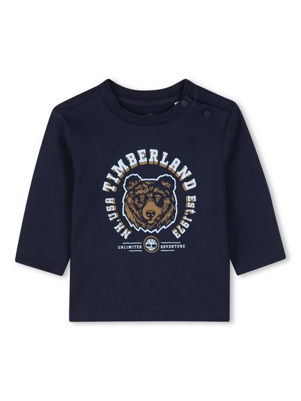 Timberland Baby Long Sleeve Top, Navy, Navy