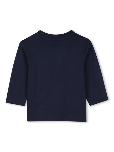 Timberland Baby Long Sleeve Top, Navy - view 2, Navy