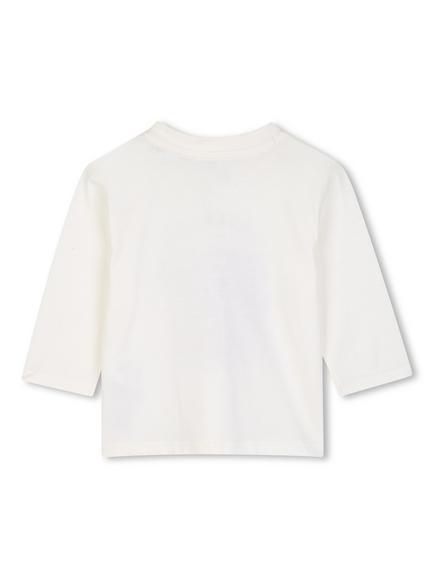 Timberland Baby Long Sleeve Top, Ivory - view 2, Ivory