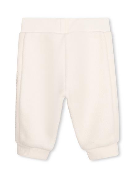 Timberland Baby Cotton Cuffed Joggers, Ivory - view 2, Ivory