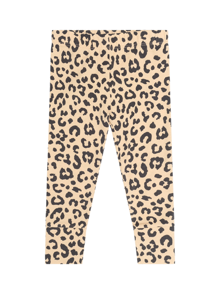 Hux Baby Baby Cotton Blend Leopard Print Leggings, Brown, Brown