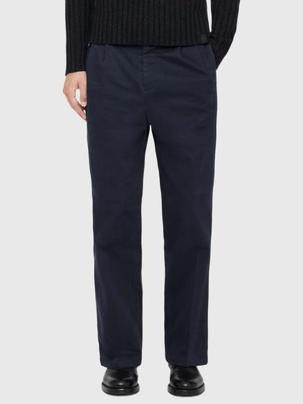 AllSaints Aston Stretch Cotton Chino Trousers, Blue