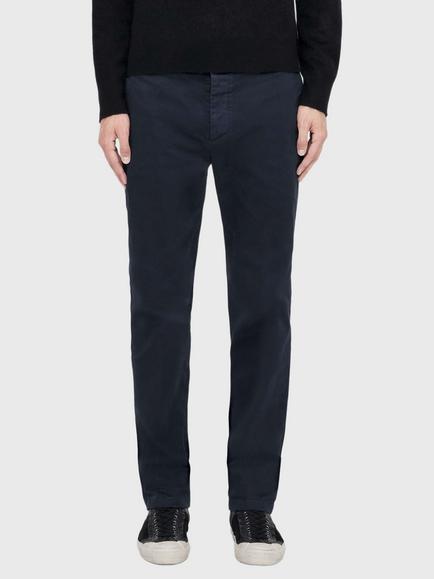 AllSaints Haydon Cotton Rich Slim Fit Chinos, Blue, Blue