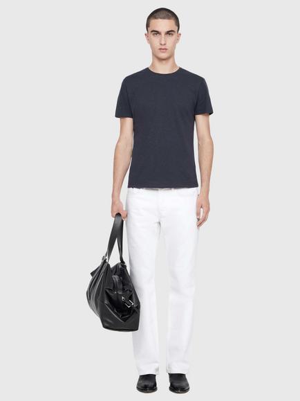 AllSaints Cody Cotton T-Shirt, Navy Blue - view 2, Navy Blue