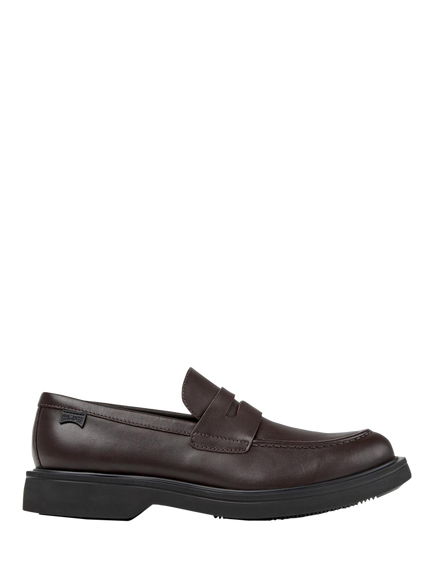 Camper Norman Leather Moccasins, Brown