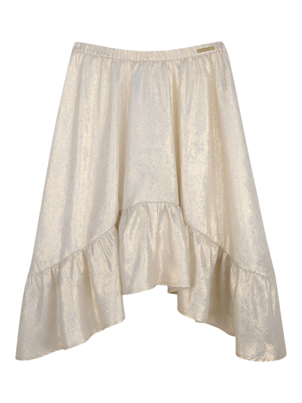 Michael Kors Kids' Long Skirt, Gold Yellow, Gold Yellow