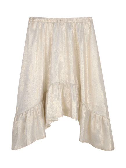 Michael Kors Kids' Long Skirt, Gold Yellow - view 2, Gold Yellow