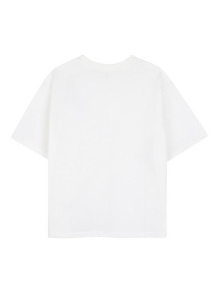 Michael Kors KIds' Short Sleeve Metallic Charm Logo T-Shirt, Offwhite - view 2, Offwhite