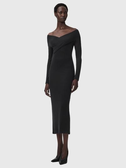 AllSaints Delta Shift Dress, Black, Black