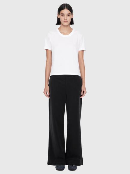 AllSaints Elodie Jersey Trousers, Black - view 2, Black