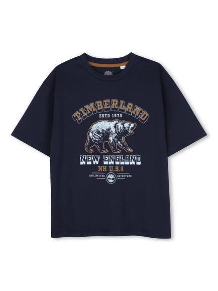 Timberland Kids' T-Shirt, Navy, Navy