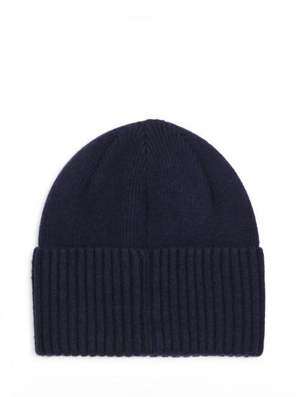 Timberland Kids' Pull On Cuffed Beanie Hat, Navy - view 2, Navy