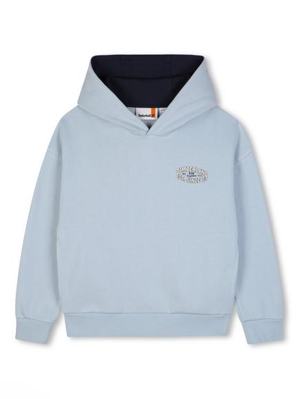 Timberland Kids' Hoodie, Pale Blue, Pale Blue